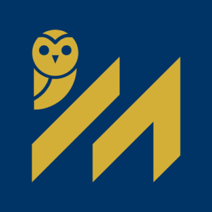 The brand logo of Haroon Mansoori.